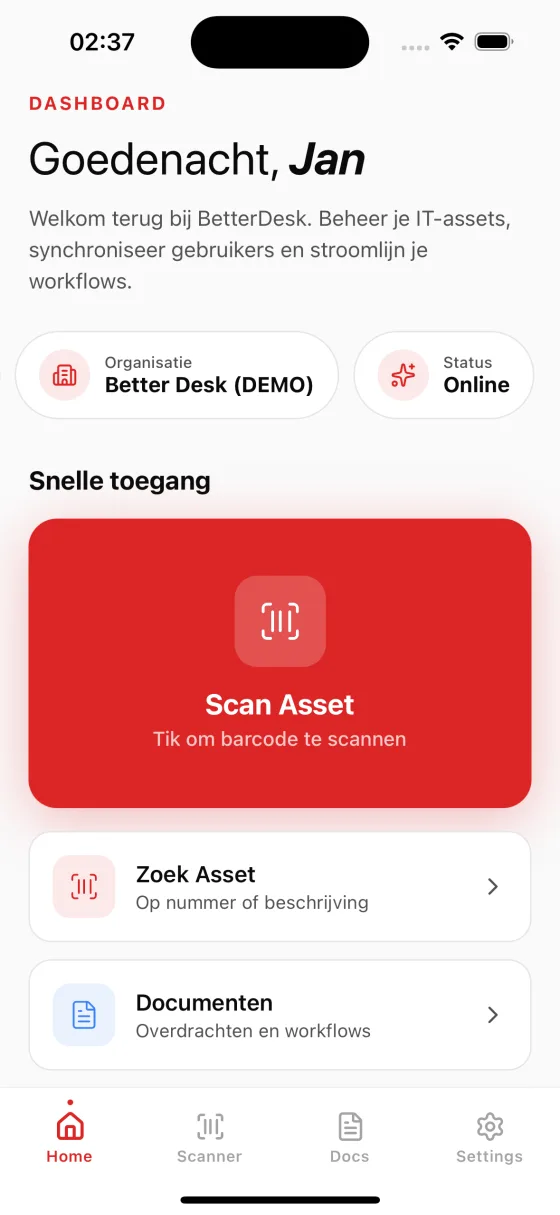 Mobile Dashboard